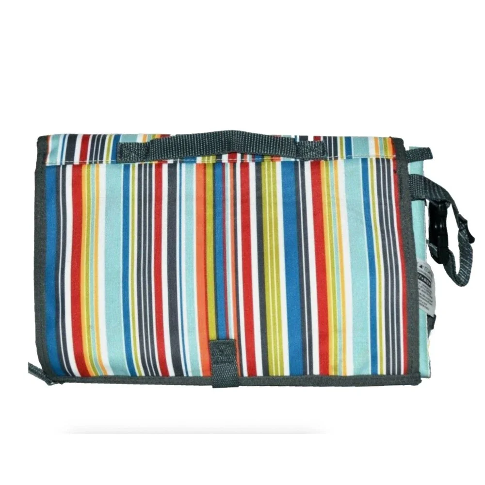 Skip Hop Changing Station Baby Portable Diaper Changing Pad Organizer Striped